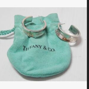 Tiffany n co hoop earrings